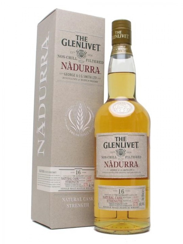 Glenlivet 16 Year Old Nadurra Bottled 2007