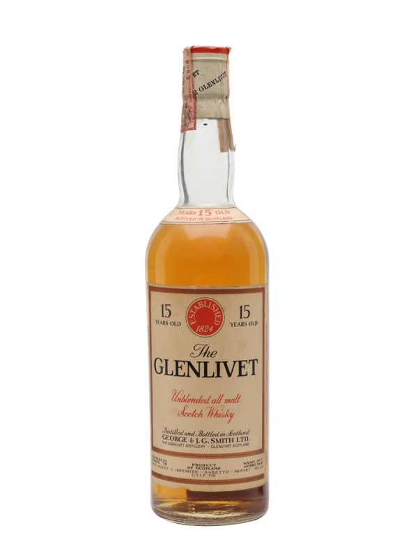 Glenlivet 1954 15 Year Old