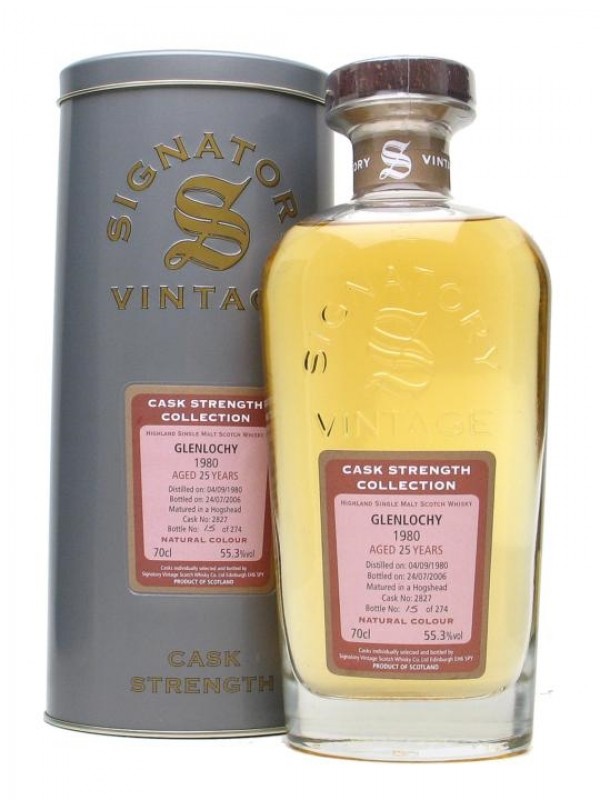 Glenlochy 1980 25 Year Old Signatory Cask Strength Collection