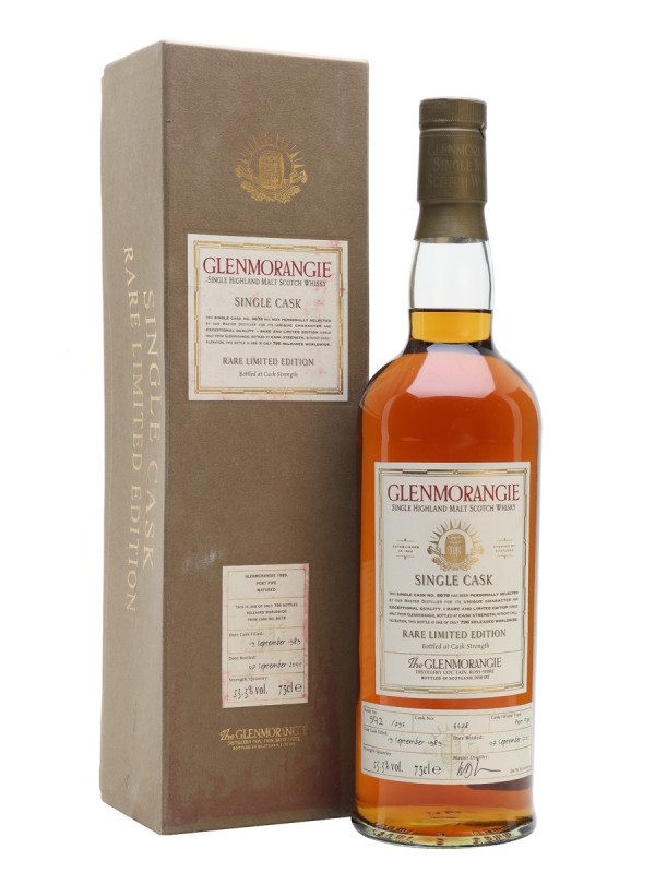 Glenmorangie 1989 15 Year Old Port Pipe