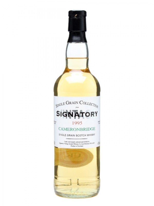 Cameronbridge 1995 Single Grain Signatory