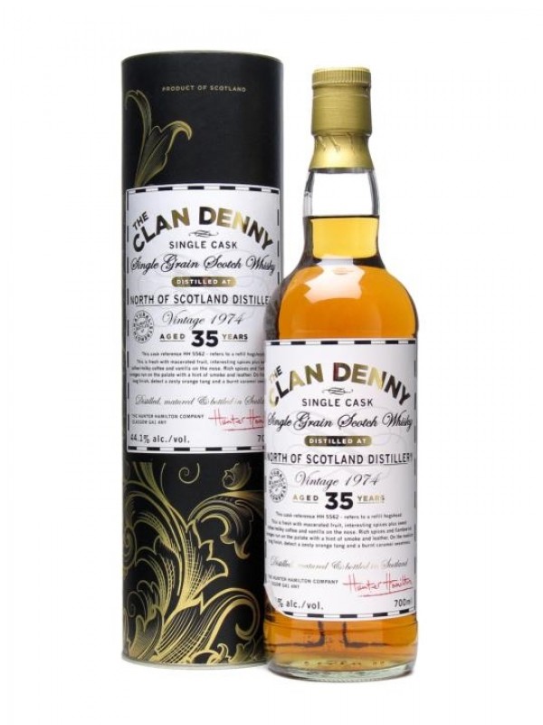 North of Scotland 1974 35 Year Old Clan Denny Douglas Laing