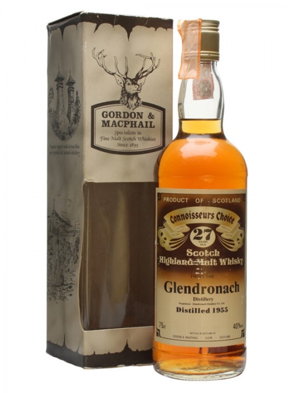 Glendronach 1955 27 Year Old Connoisseurs Choice Gordon & Macphail