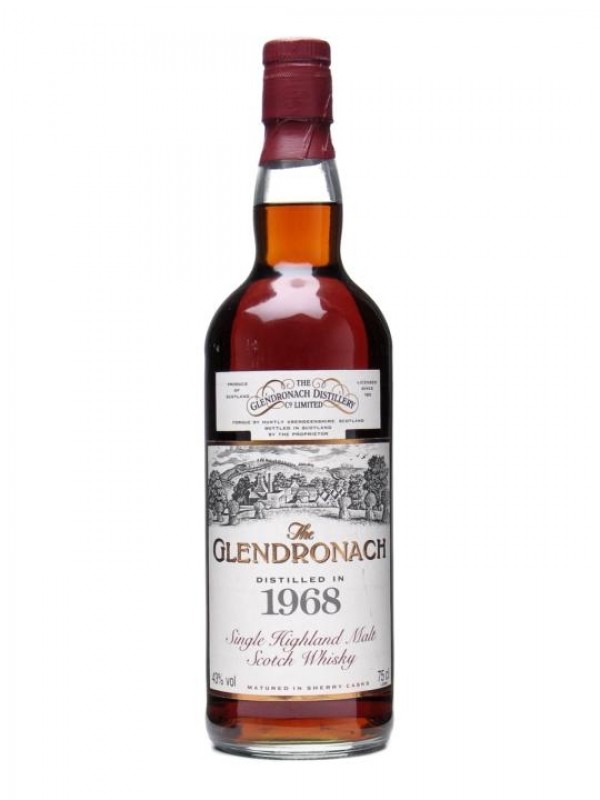 Glendronach 1968 25 Year Old ANA Cask 12