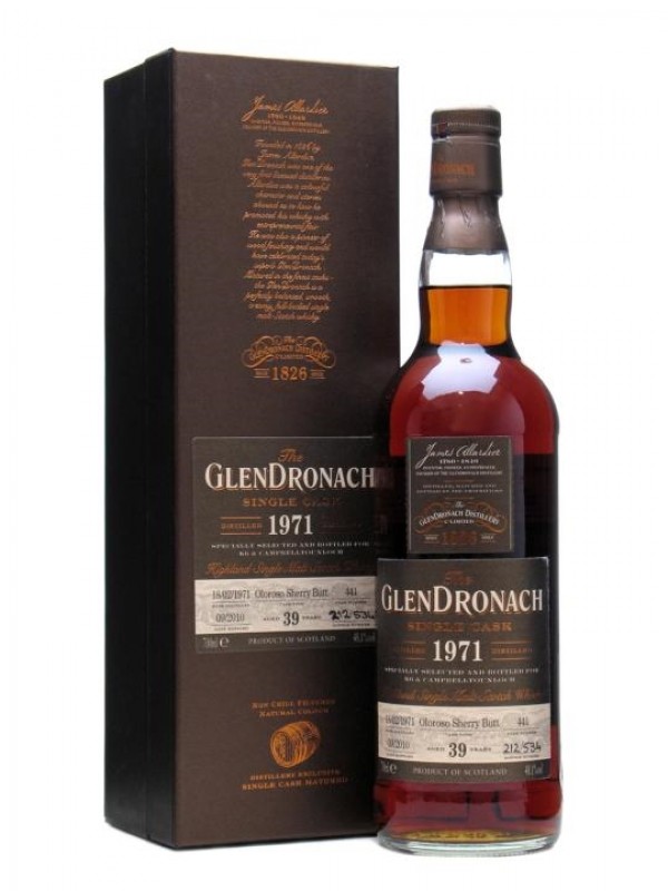 Glendronach 1971 Oloroso Sherry Butt #441 Japan