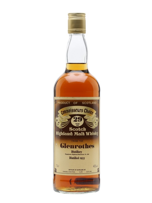 Glenrothes 1955 29 Year Old Connoisseurs Choice Gordon & Macphail