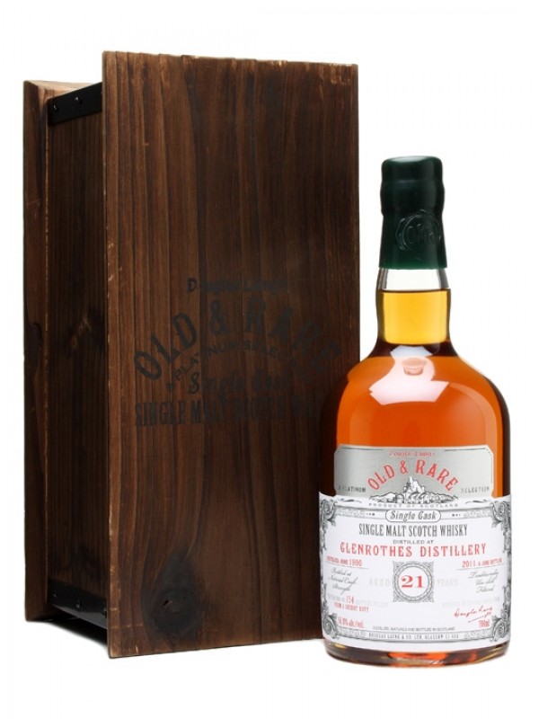 Glenrothes 1990 21 Year Old Sherry Cask Douglas Laing Platinum Selection
