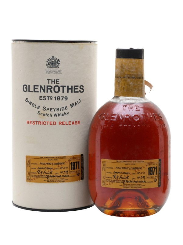Glenrothes 1971 27 Year Old