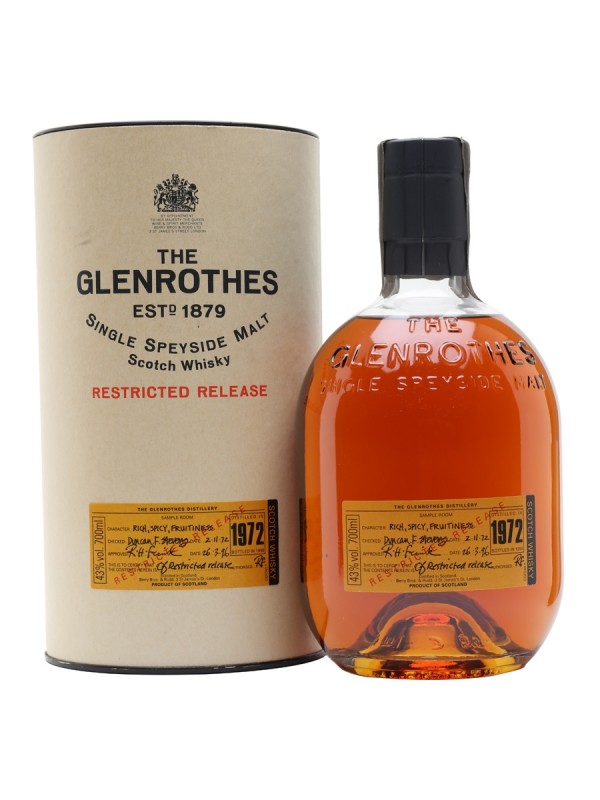 Glenrothes 1972 Bottled 1996