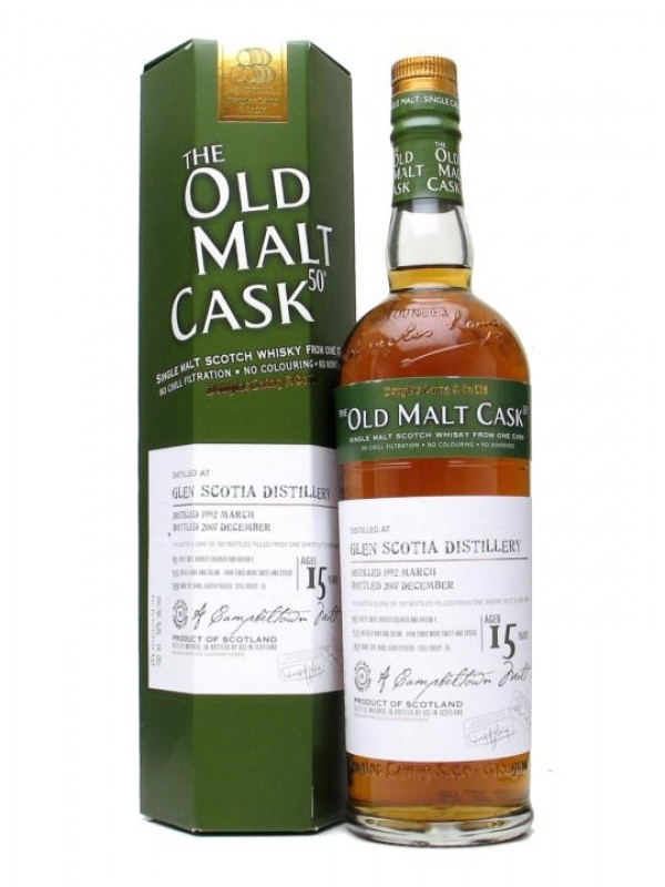 Glen Scotia 1992 15 Year Old Sherry Cask Old Malt Cask Douglas Laing