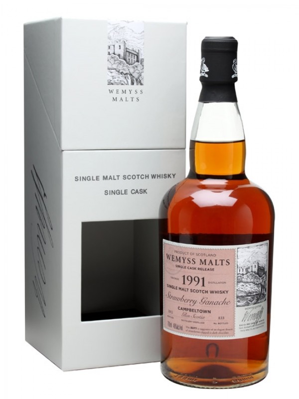 Glen Scotia 1991 Strawberry Ganache Wemyss