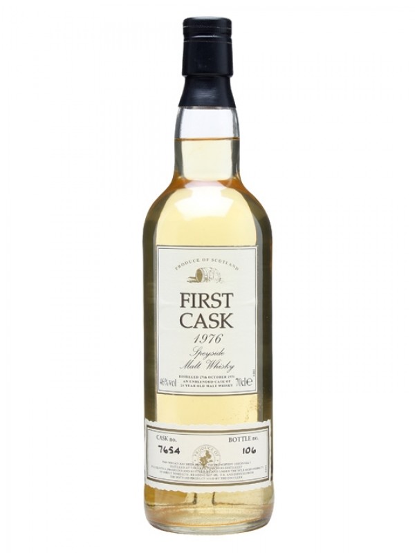 Glentauchers 1976 24 Year Old First Cask #7654