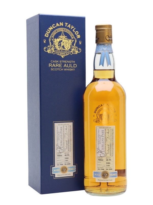 Highland Park 1968 40 Year Old Cask #3466 Duncan Taylor