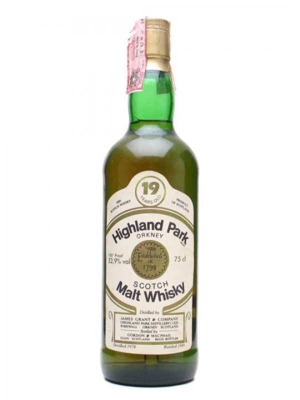 Highland Park 1970 19 Year Old Gordon & Macphail