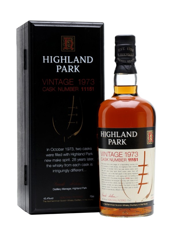 Highland Park 1973 28 Year Old Sherry Cask