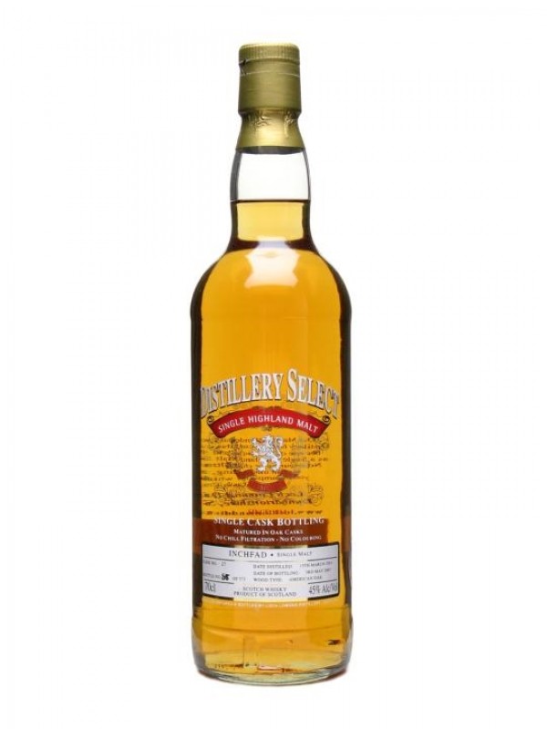 Inchfad 2001 Heavily Peated American Oak Cask #27