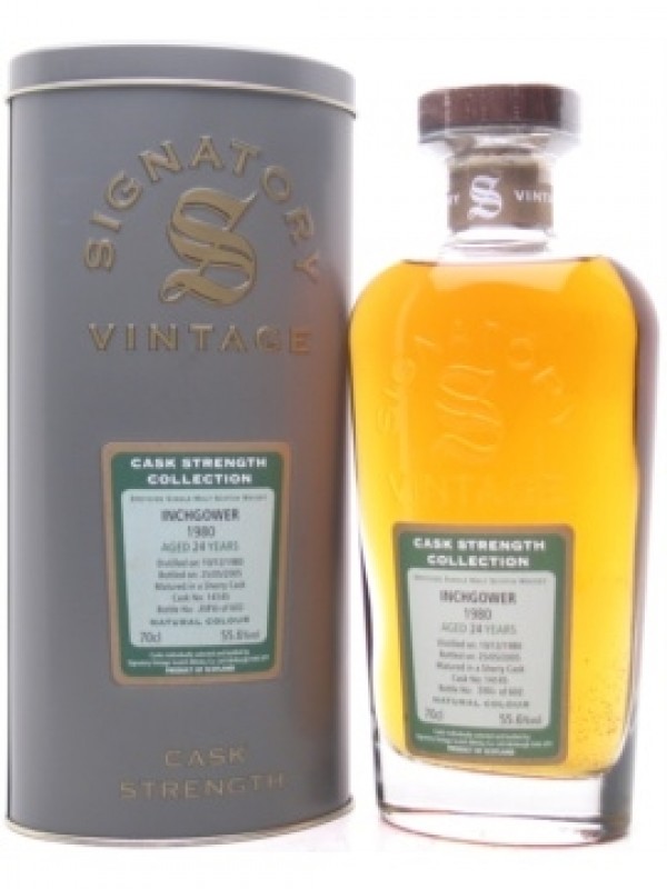 Inchgower 1980 24 Year Old Sherry Cask Signatory