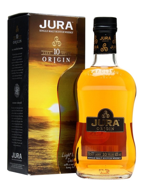 Isle of Jura 10 Year Old Origin Half Bottle