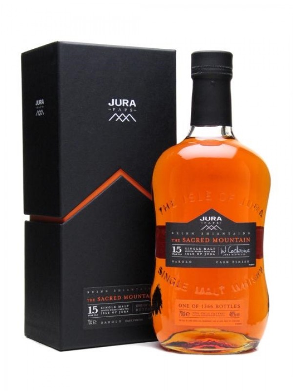 Isle of Jura Sacred Mountain 15 Year Old Barolo Finish
