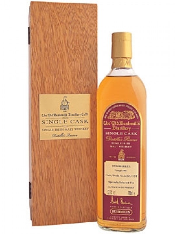 Bushmills 1988 14 Year Old Rum Barrel