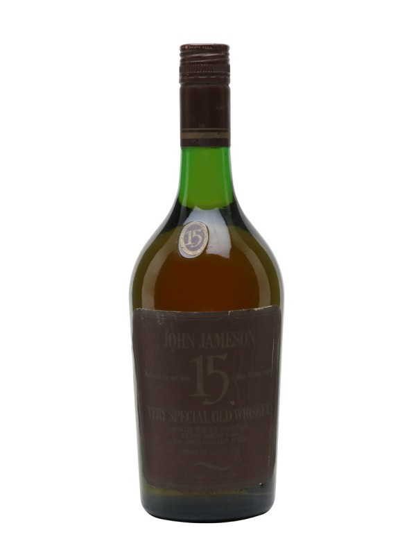 Jameson 15 Year Old Bottled 1970's
