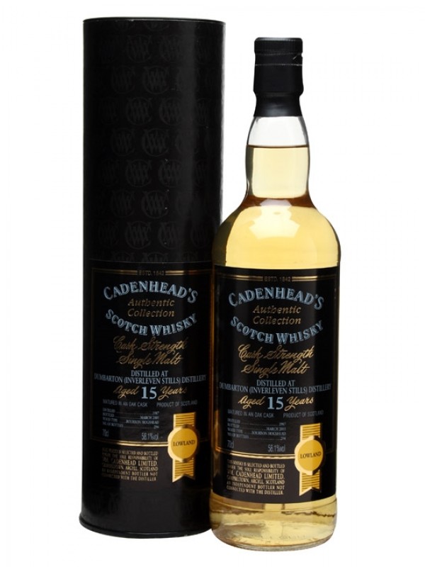 Inverleven 1987 15 Year Old Cadenhead's