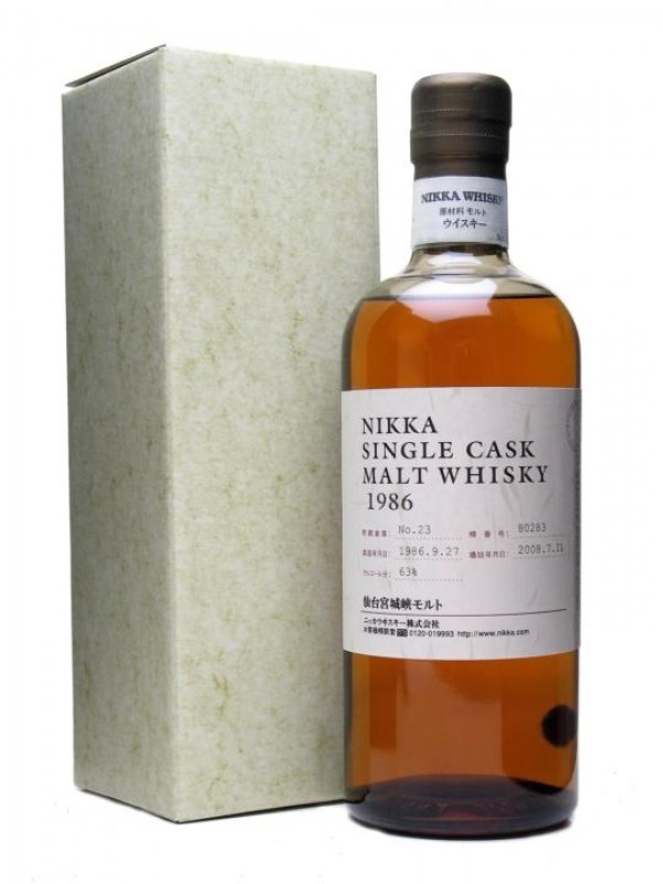Nikka Miyagikyo 1986 Bottled 2008 Cask 80283