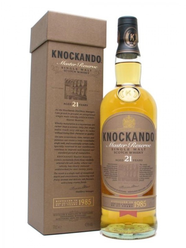 Knockando 1985 21 Year Old Master Reserve
