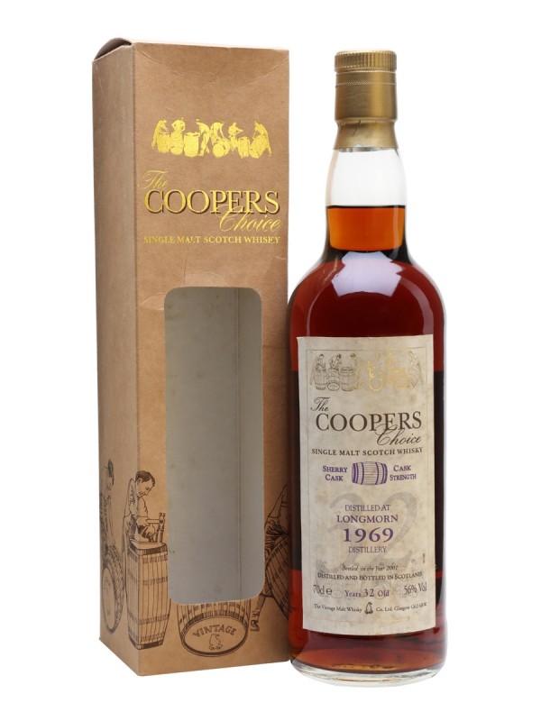 Longmorn 1969 32 Year Old Dark Sherrywood Cooper's Choice