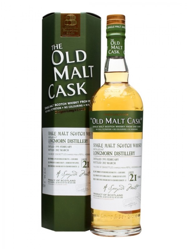 Longmorn 1991 21 Year Old Old Malt Cask #8256 Douglas Laing