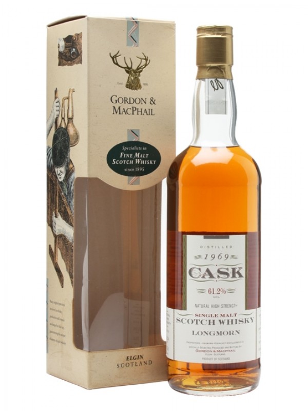 Longmorn 1969 Cask Series Bottled 1980's Gordon & Macphail