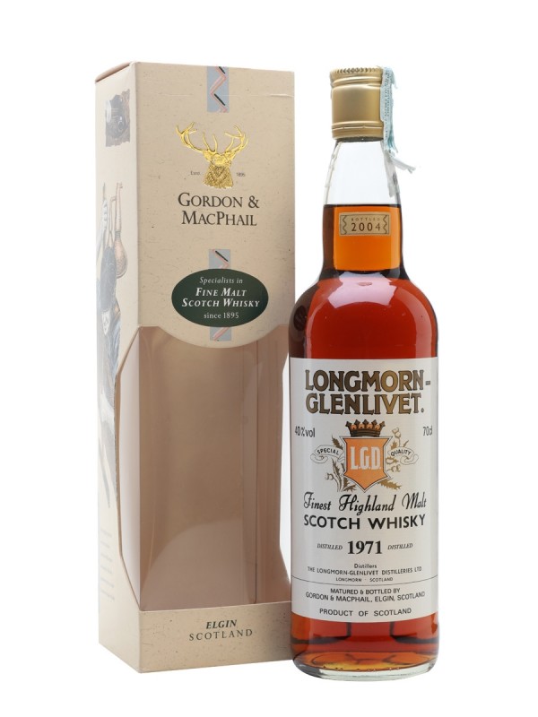 Longmorn Glenlivet 1971 Gordon & Macphail