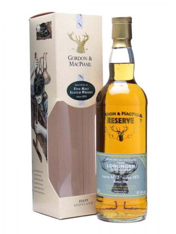 Longmorn 1971 Cask 4812 Limburg Festival 2009 Gordon & Macphail