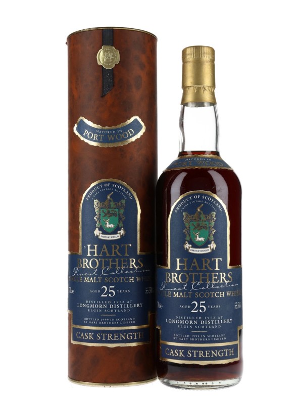 Longmorn 1973 25 Year Old Port Wood Hart Brothers