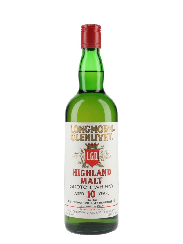 Longmorn Glenlivet 10 Year Old Bot 1970's