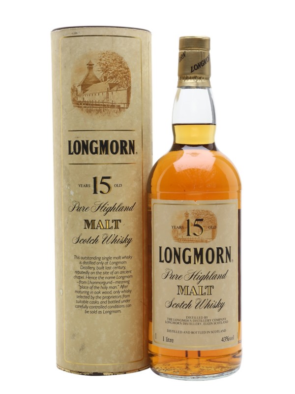Longmorn 15 Year Old Cream Label