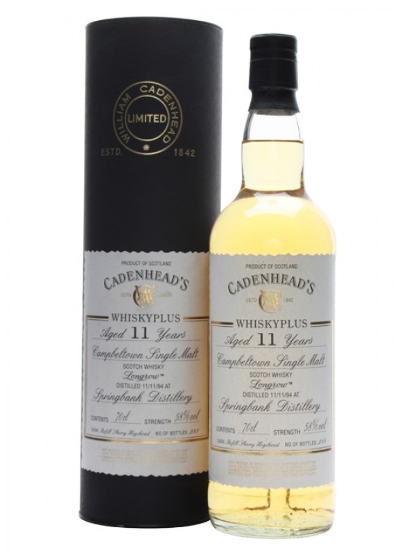 Longrow 1994 11 Year Old Cadenhead's