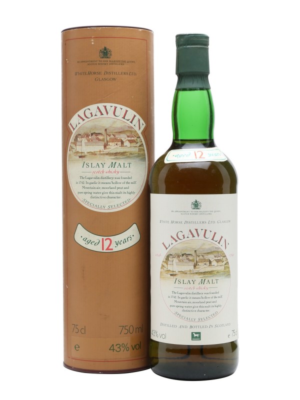Lagavulin 12 Year Old Bottled 1980's