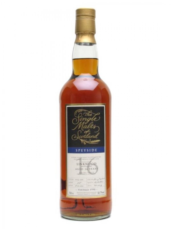 Linkwood 1990 16 Year Old Sherry Cask Single Malts of Scotland