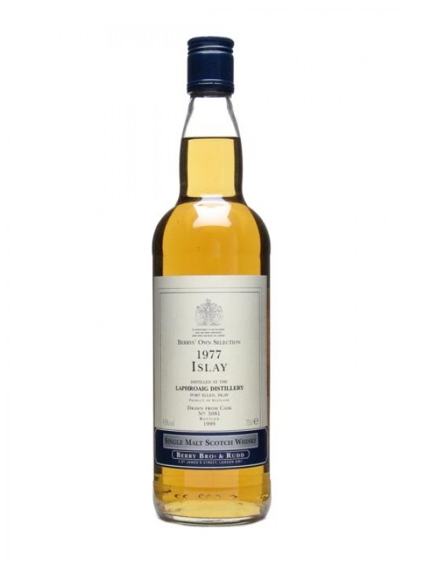 Laphroaig 1977 Bottled 1999 Berry Bros & Rudd