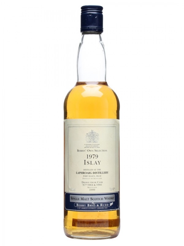 Laphroaig 1979 Bottled 1999 Cask #5964+6 Berry Bros & Rudd