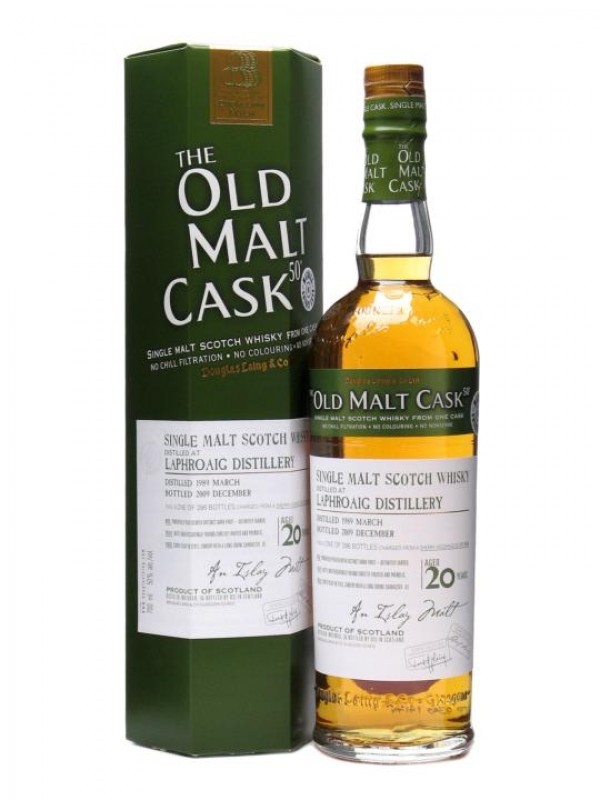Laphroaig 1989 20 Year Old Sherry Cask Old Malt Cask Douglas Laing