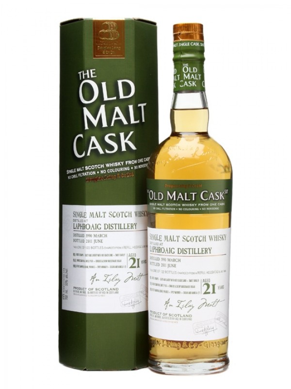 Laphroaig 1990 21 years old Old Malt Cask #7459 Douglas Laing