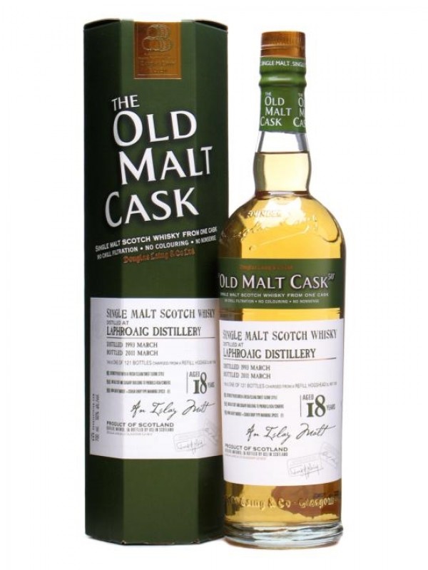 Laphroaig 1993 18 Year Old Old Malt Cask #7120 Douglas Laing