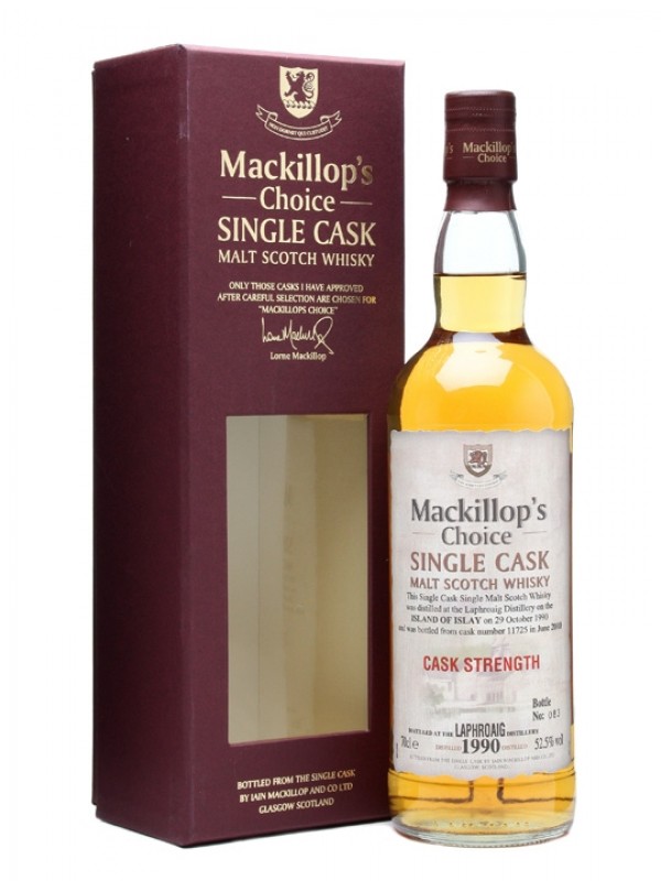 Laphroaig 1990 19 Year Old Cask #11725 Mackillop's
