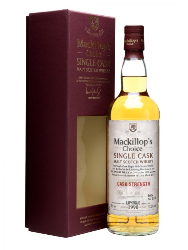 Laphroaig 1990 11 Year Old Cask #11728 Mackillop's Choice