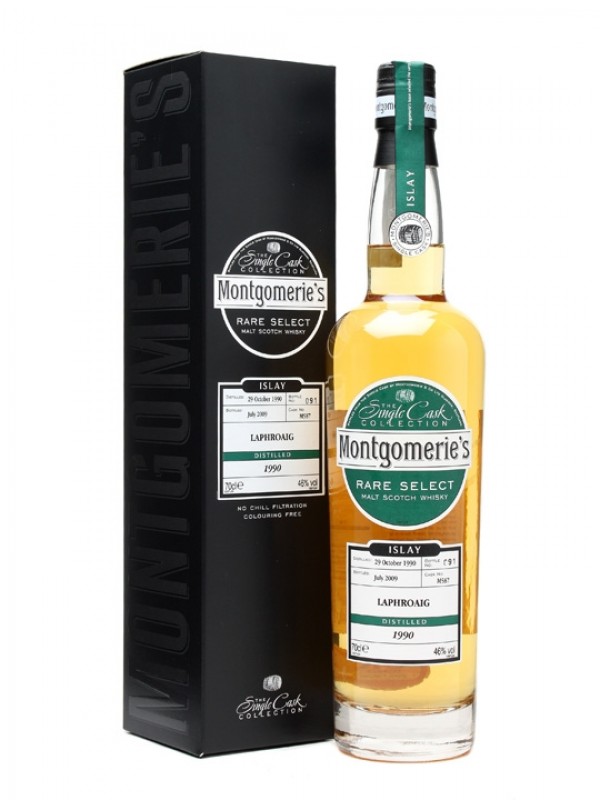 Laphroaig 1990 Cask #M587 Montgomerie's