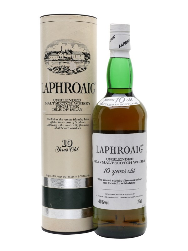 Laphroaig 10 Year Old Bottled 1980's