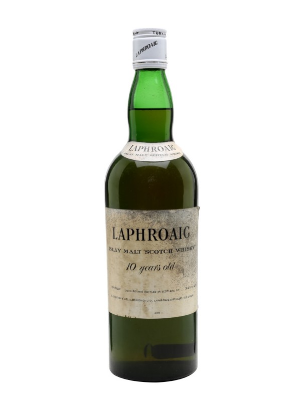 Laphroaig 10 Year Old Bottled 1970s