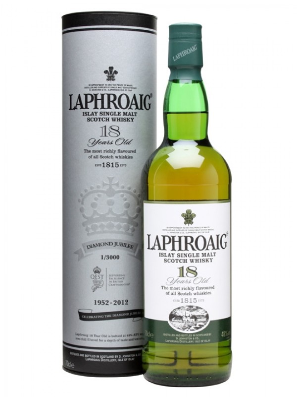 Laphroaig 18 Year Old Queen's Diamond Jubilee Edition